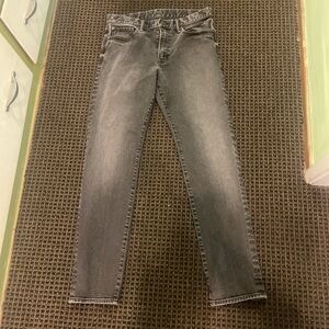 GAP Men's Charcoal Skinny Jeans